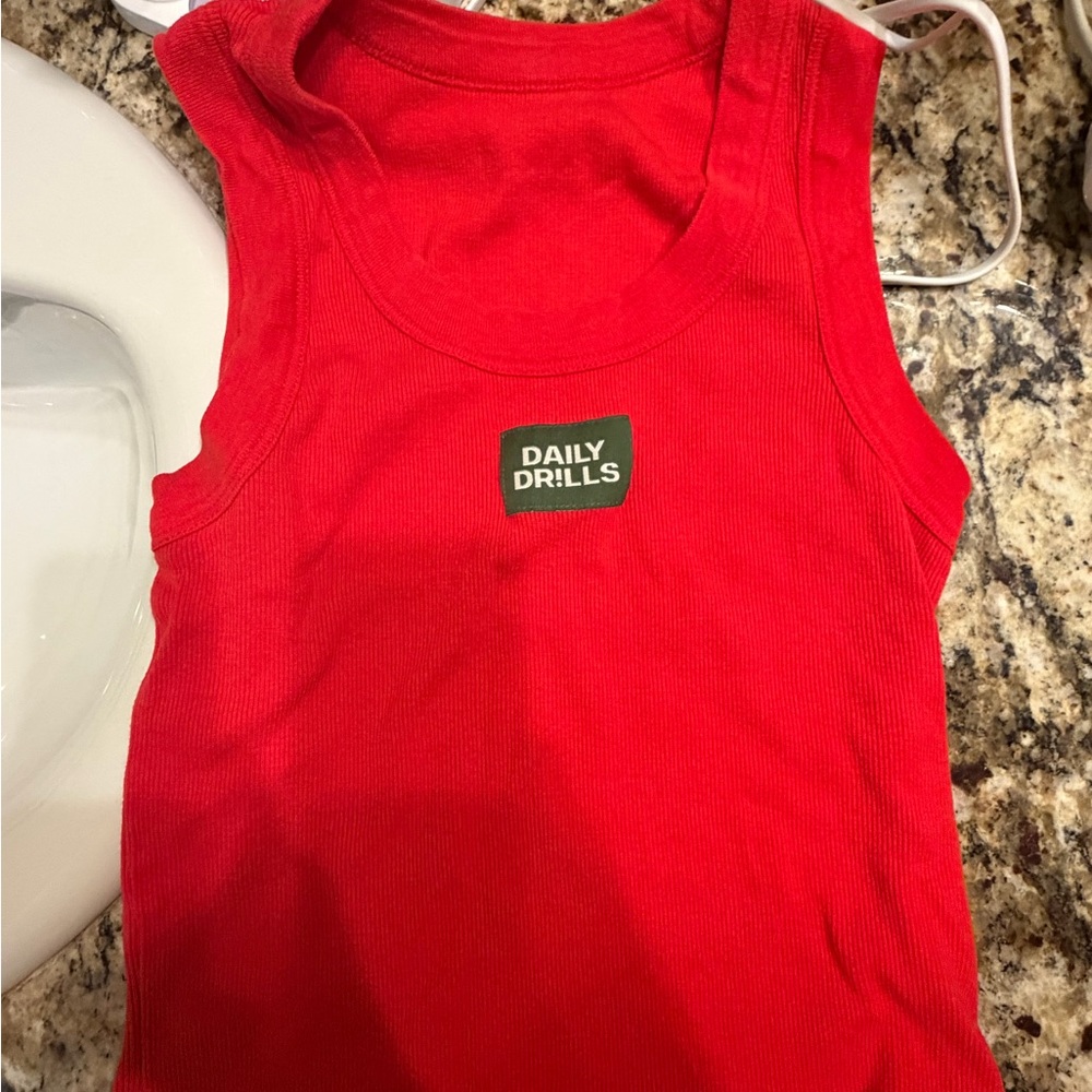 Daily Drills Ribbed Tank